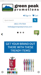 Mobile Screenshot of greenpeakpromo.com
